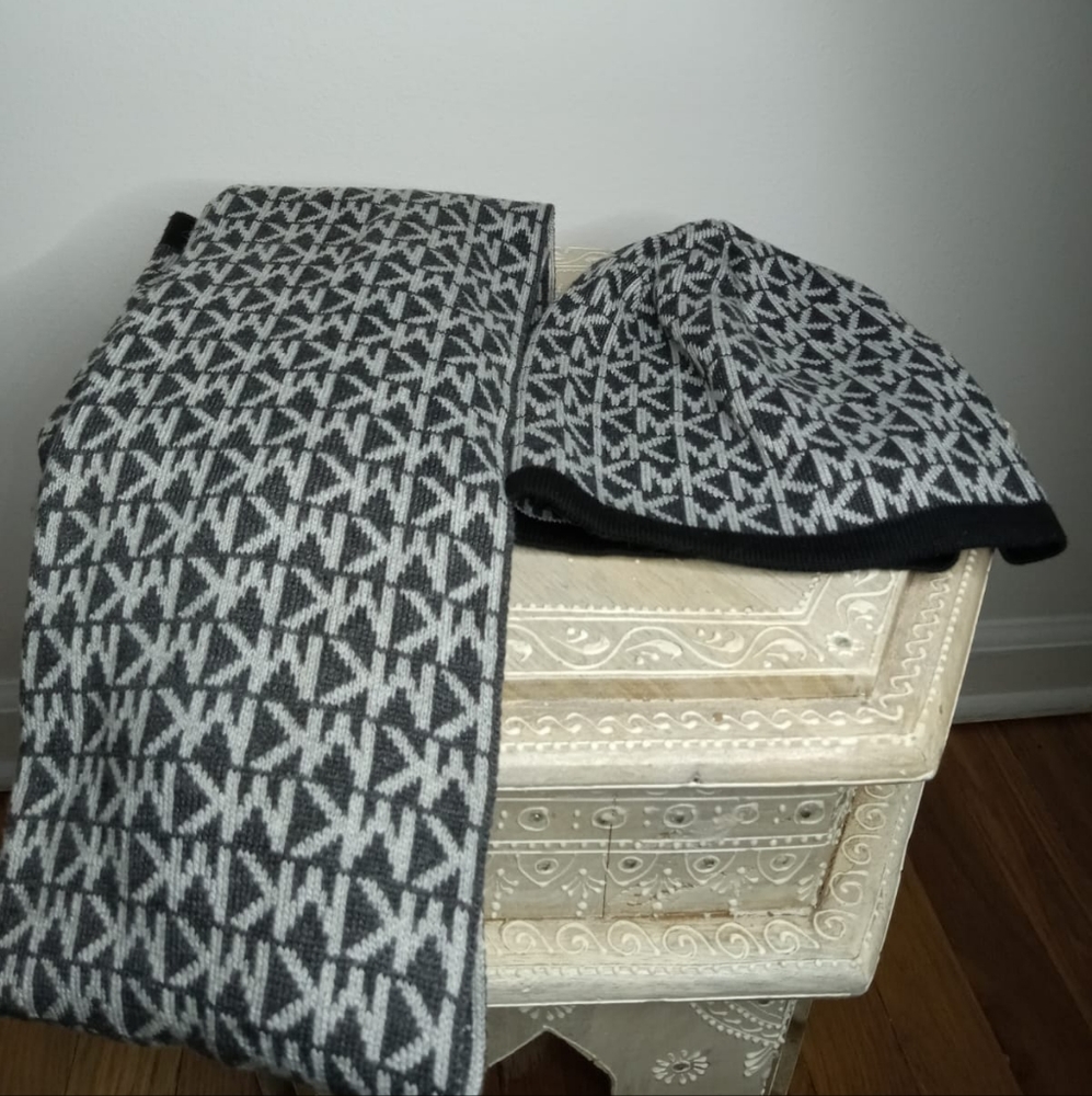 Michael Kors Hat and Scarf Set
